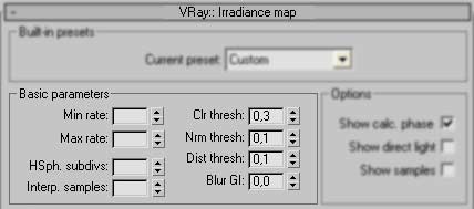 vray irradiance map